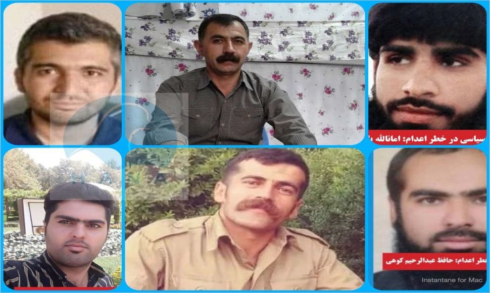 هشدار سازمان حقوق بشری هانا در مورد خطر اعدام قریب الوقوع شش زندانی سیاسی دیگر