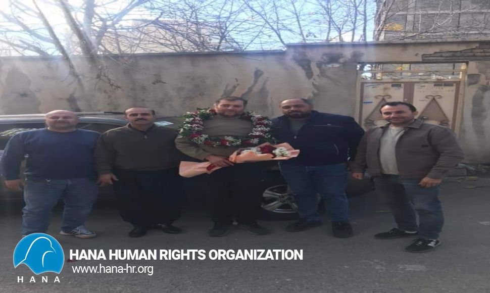 آزادی فرشاد شکراللە، پس از ٤٠ روز بازداشت با قرار وثیقە از زندان سنندج